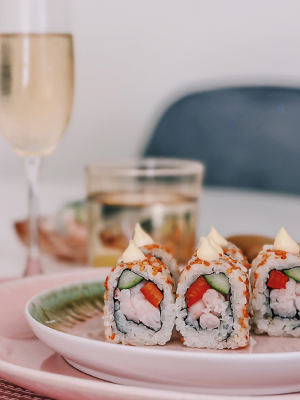 billede af sushi